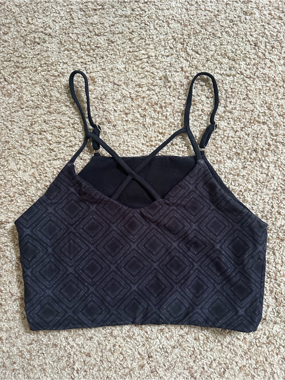 Wolven Cropped Tank Top